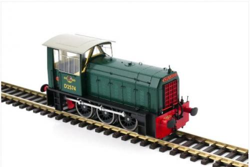 2500 Heljan Class 05 - BR Green D2574